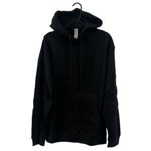 Plain Black Hoodie